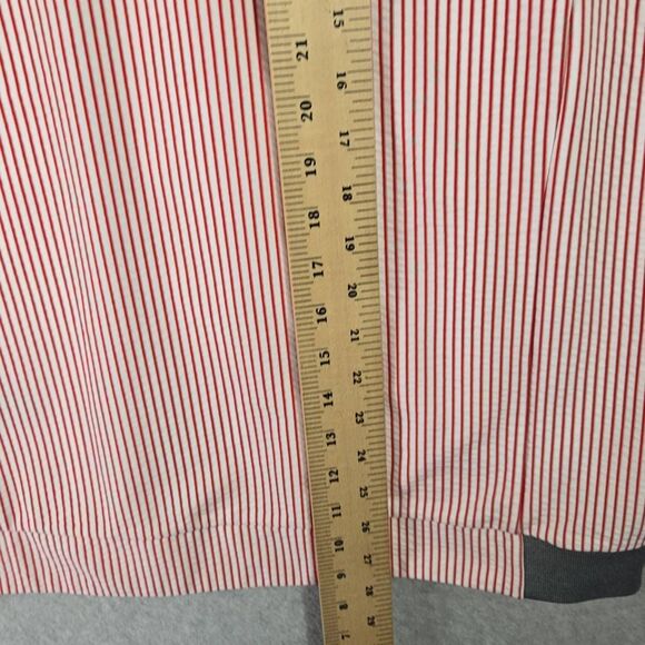 Loius Castel Full Zip Sweater Golf Pin Stripe Large - Picture 10 of 15
